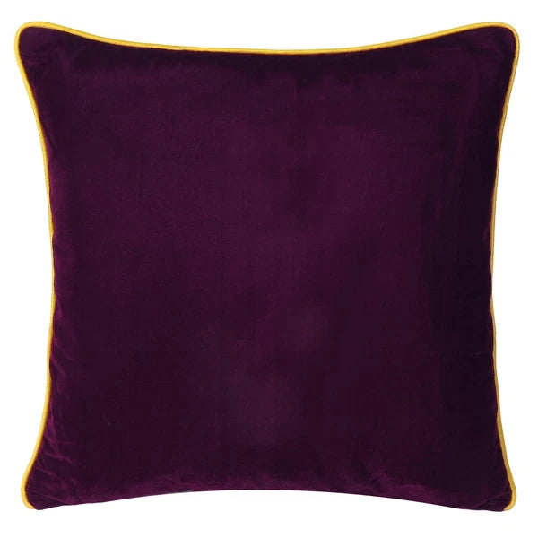 Premium Wine Velvet Pillowcase Cushion Cover with Zipper Closure For Home Decor