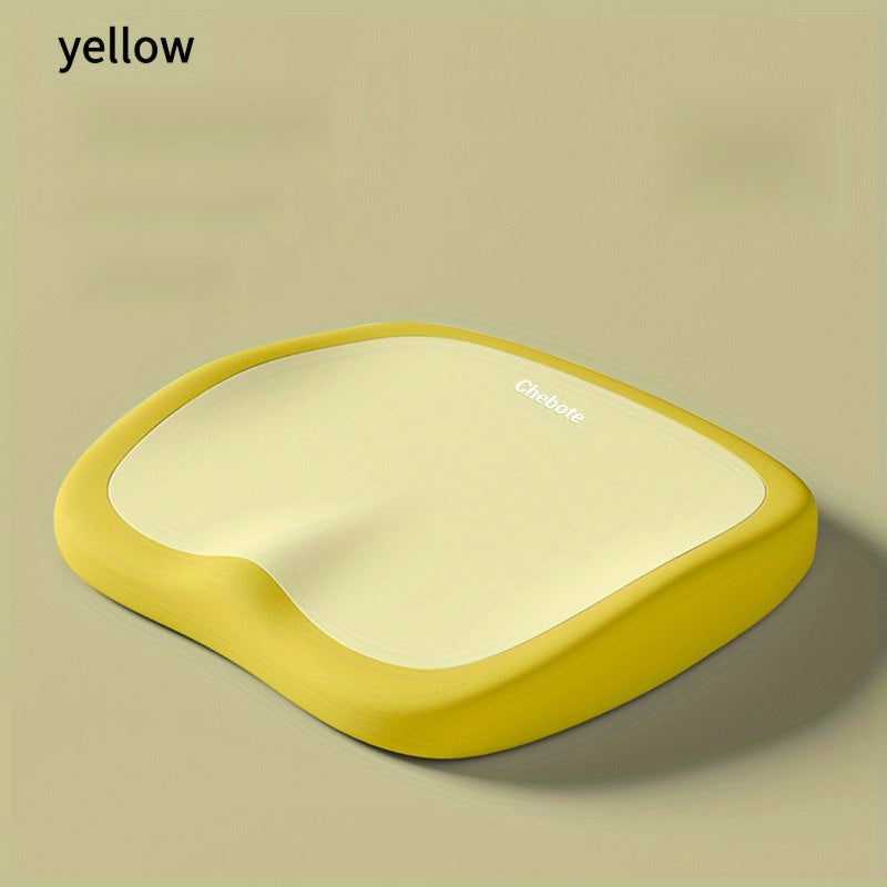 10-Hour Ergonomic Memory Foam Office Chair Pad - Adjustable Hip & Lumbar Support, Durable Polyester, Reduces Back Pain & Improves Posture, Comfortable Office Chair for Home, Car, and Workspace Use, Chair for Office, Home Seating Solution, Modern Seating,