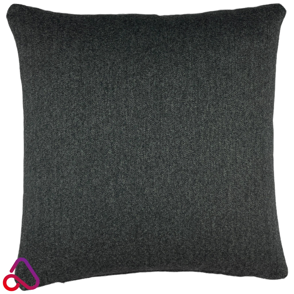 Herringbone Tweed Cushion Cover Wool Like Pillow Case Decor Sofa Bed Chair Back