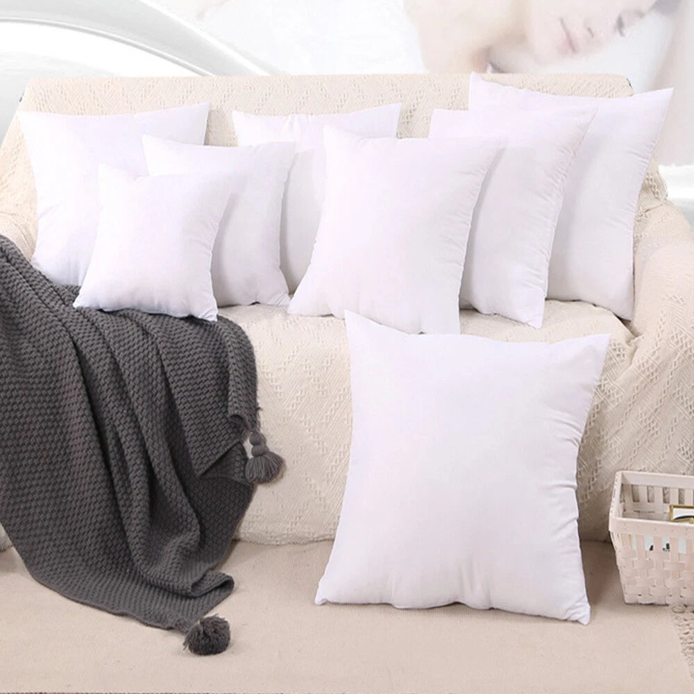 Pack of 4 16"-22" Throw Pillows Insert Ultra Soft Bed & Couch Sofa Decor Pillows