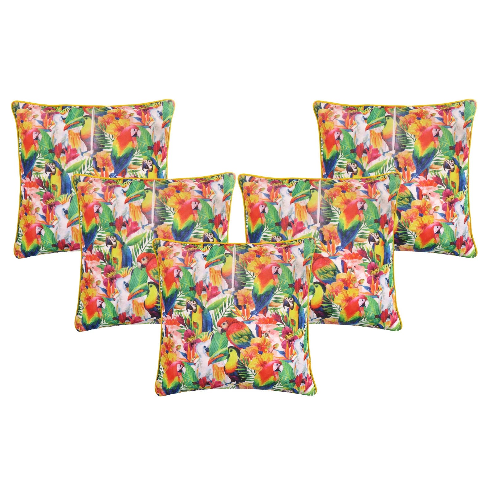 Velvet Pillowcase Cover Home Sofa Bed Decorative Cushion Covers Soft Pillows 5Pc