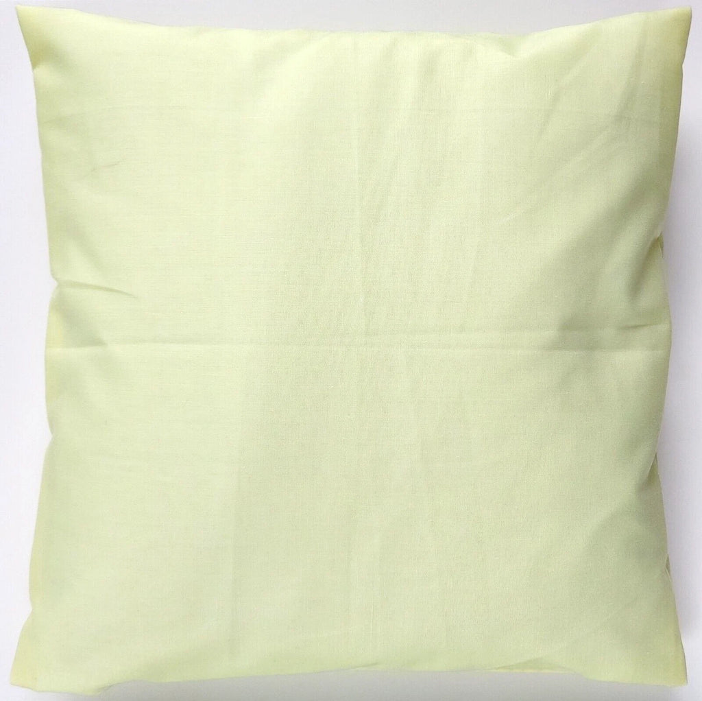 Plain Polycotton Cushion Covers 10" to 24" Sofa Bed Throw Scatter Pillow Case UK