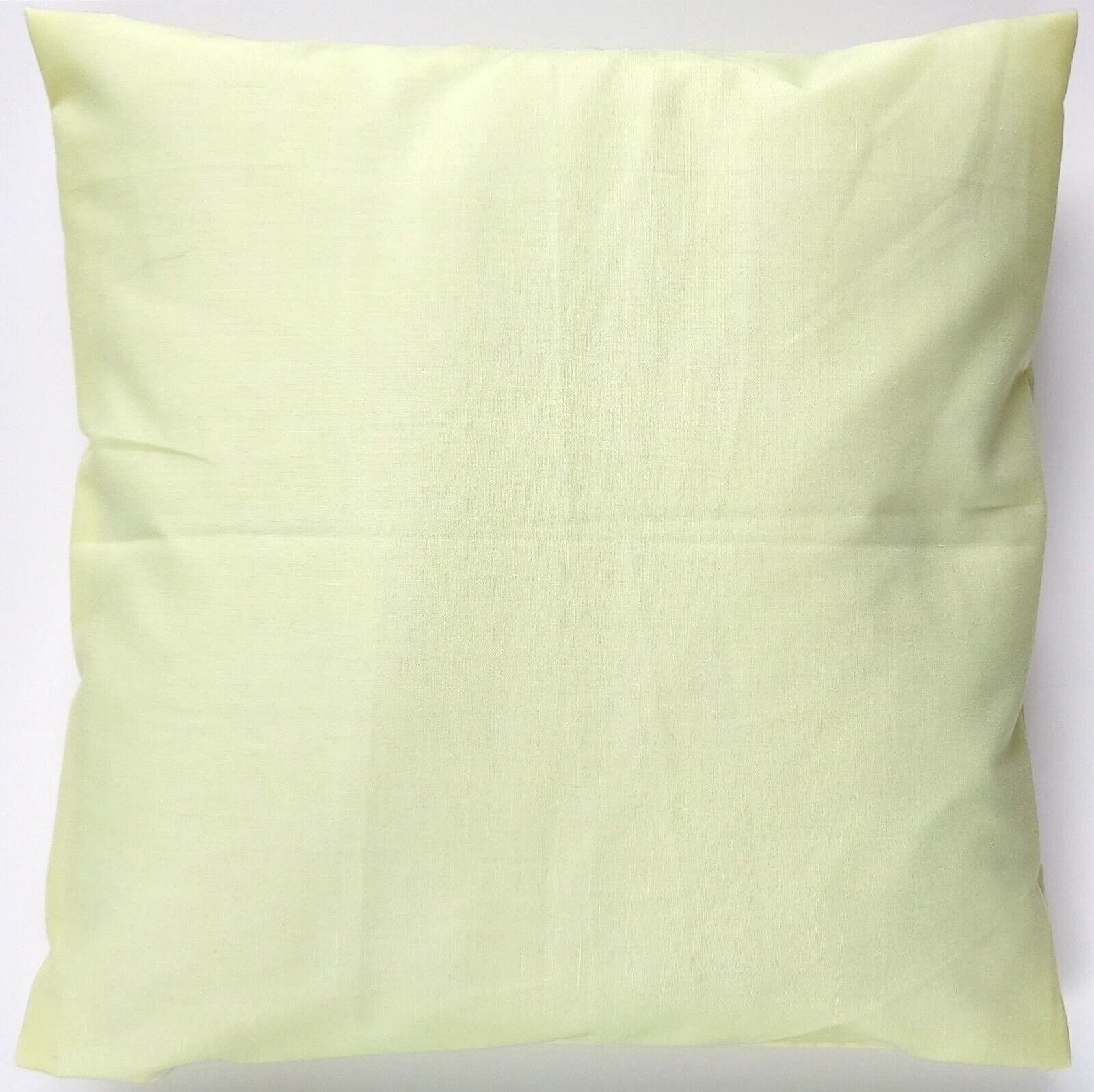 Plain Polycotton Cushion Covers 10" to 24" Sofa Bed Throw Scatter Pillow Case UK