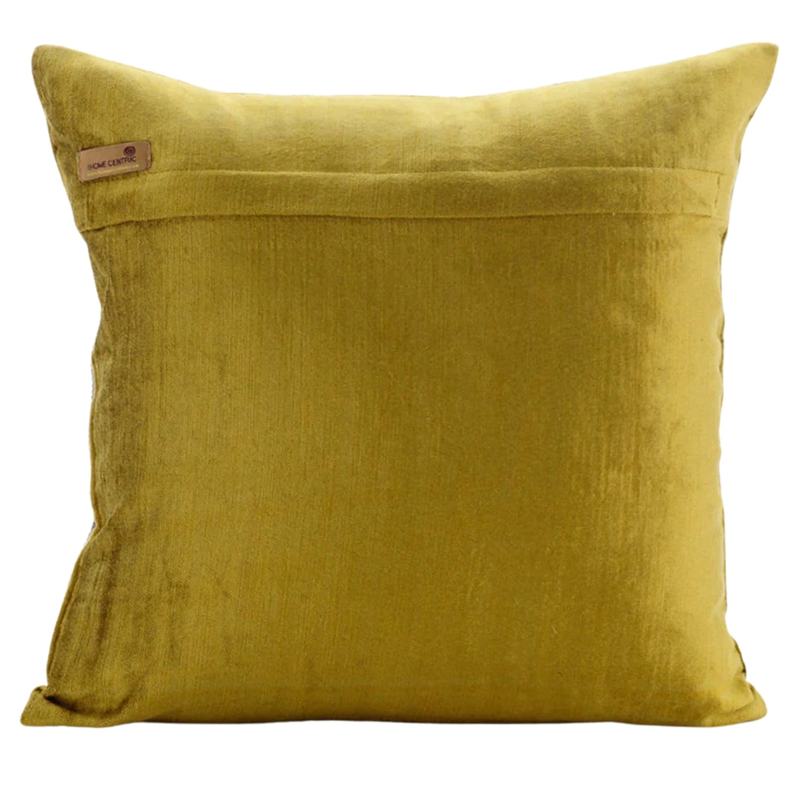 Decorative Sofa Cushion Case Green 16"x16", Bed Decor Velvet - Chartreuse Spill