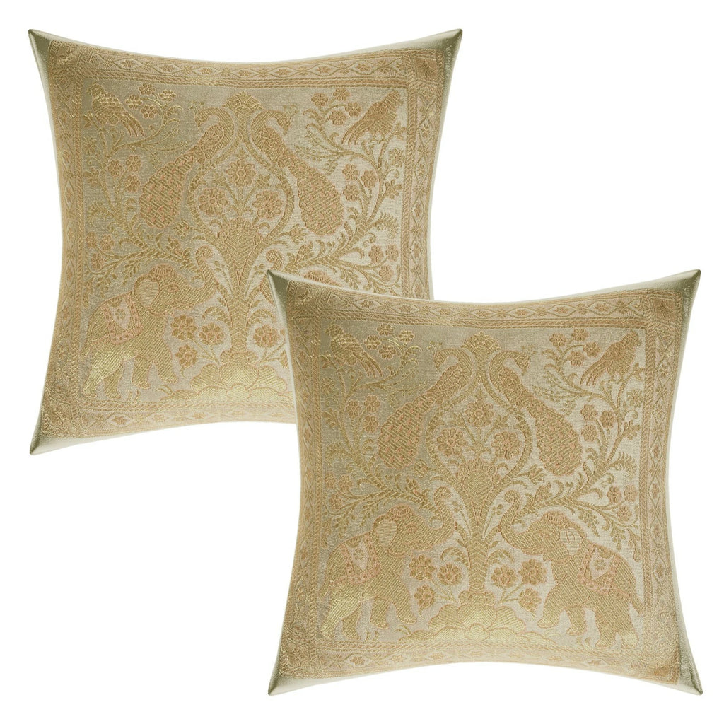 Indien Elephant Sofa Cushion Cover Decrative Bedding Pillow Case Cover Throw 12"