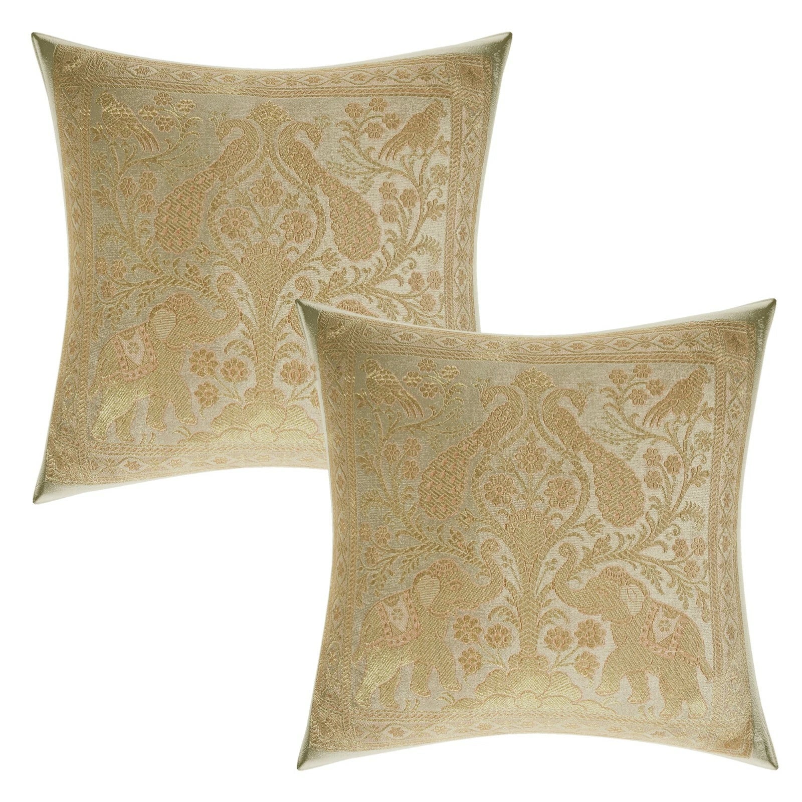 Indien Elephant Sofa Cushion Cover Decrative Bedding Pillow Case Cover Throw 12"