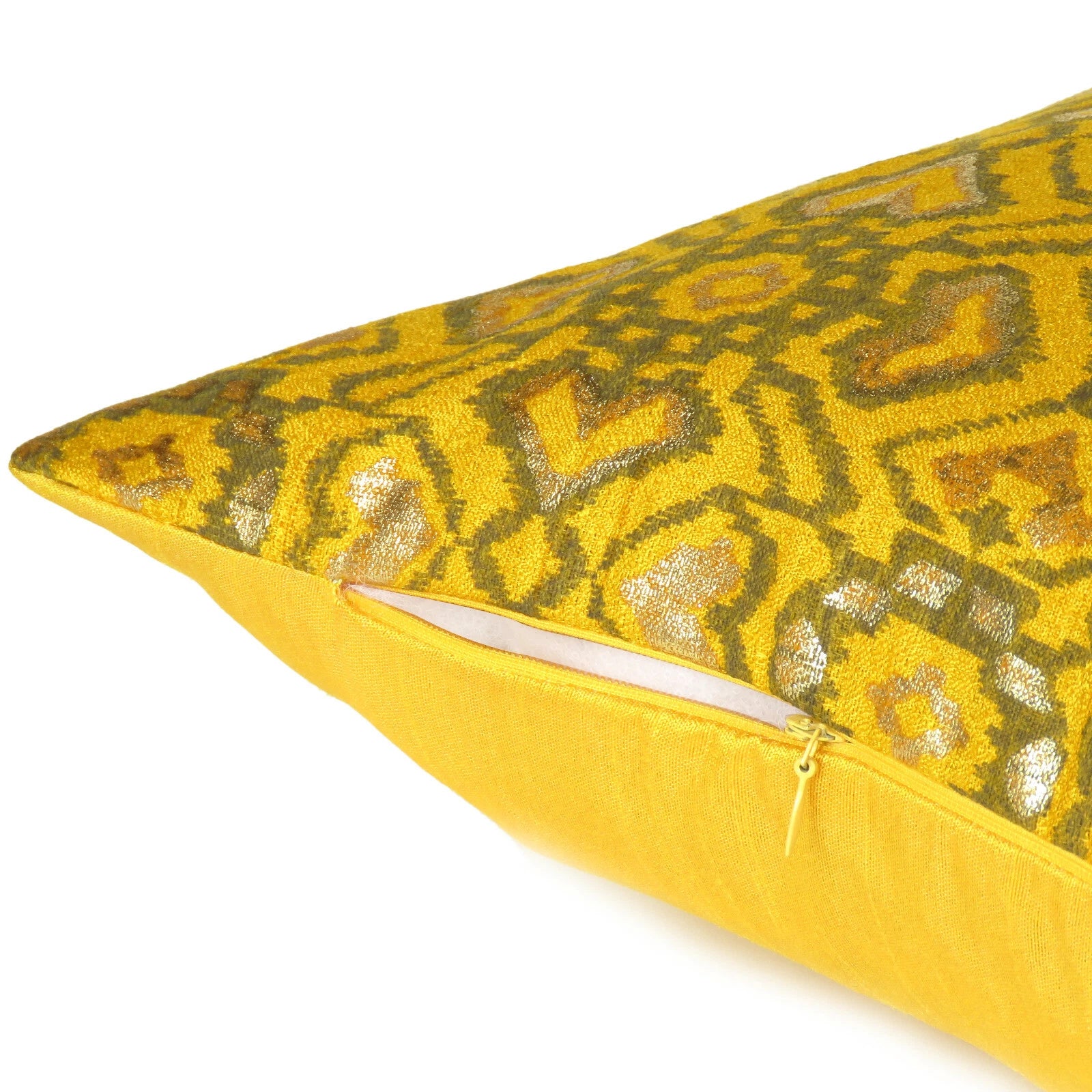 Throw Cushion Cover Square Yellow Pillow Case Sofa Car Waist Cases Home Decor