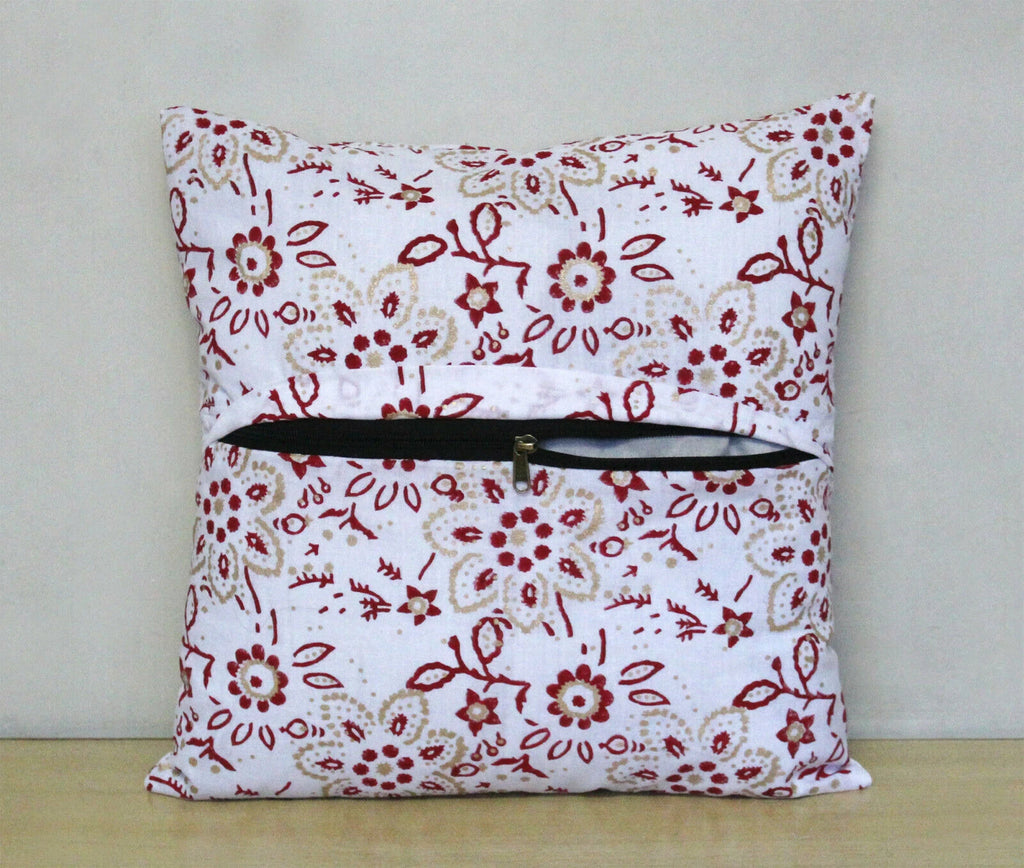 Set Of 2 Cotton Cushion Cover Mandala Couch Pillow Cases Home Decorative Pillows