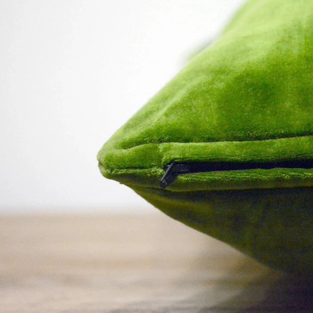 "Lumbar Velvet Cushion Cover – Soft Cotton Throw Pillow Case for Sofa/Bed"