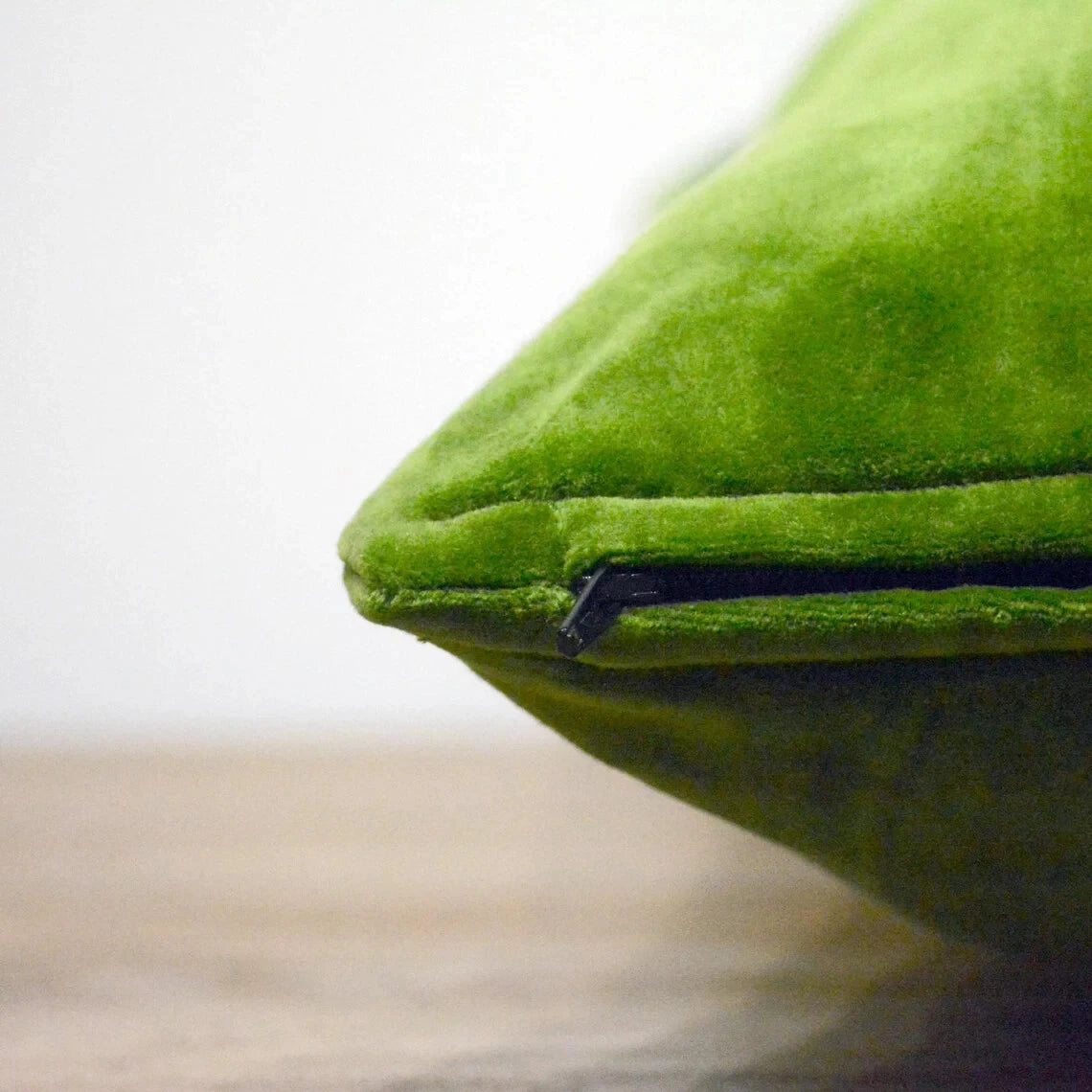 "Lumbar Velvet Cushion Cover – Soft Cotton Throw Pillow Case for Sofa/Bed"