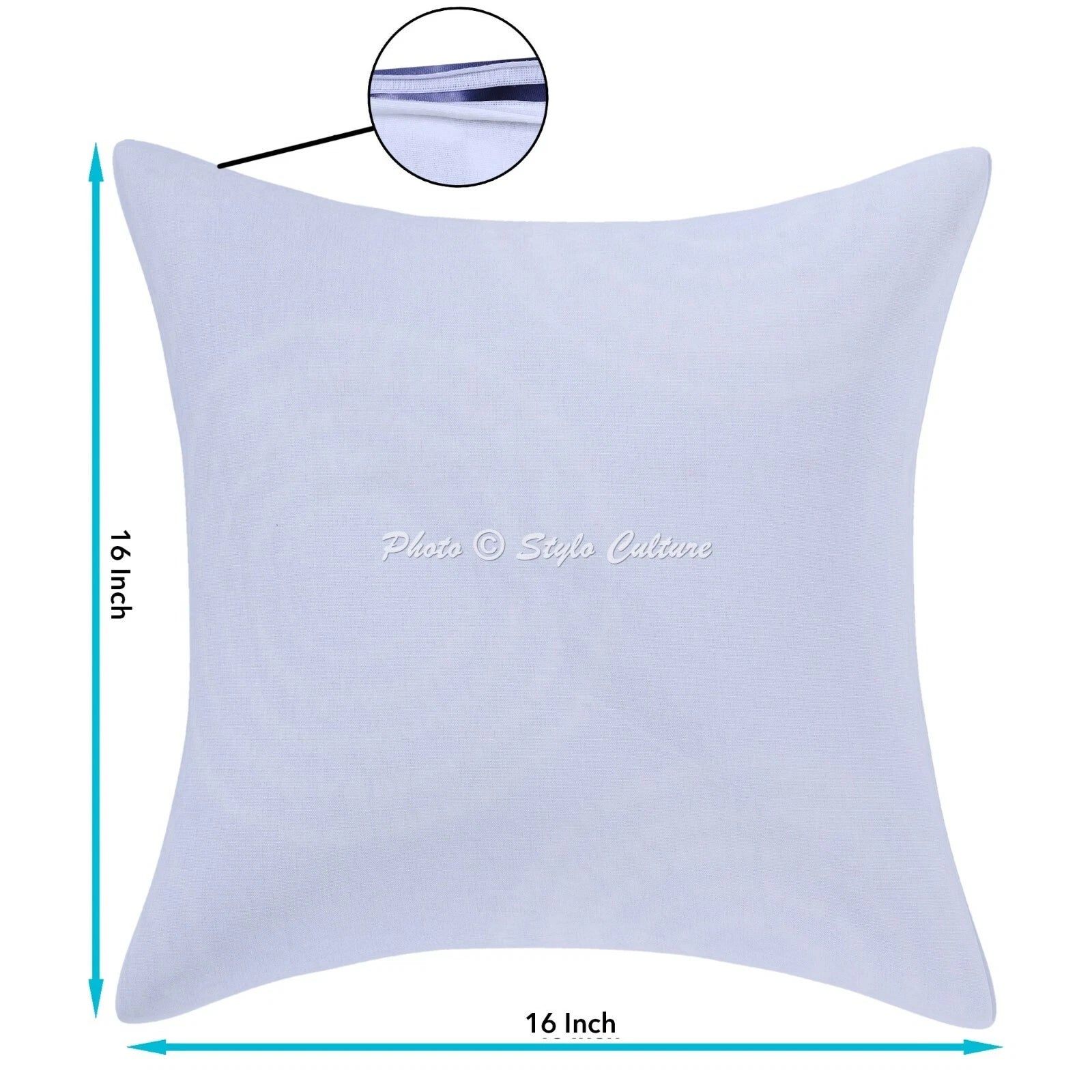 Ethnic Cushion Cover Indian Handmade Shibori Shibori Hippie Sofa Car Pillow Case
