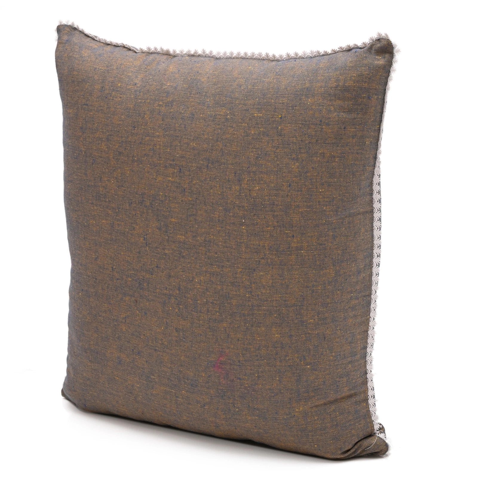 Cushion Cover Home Sofa Decor Cotton Throw Pillow Case Covers Solid with Lace S5