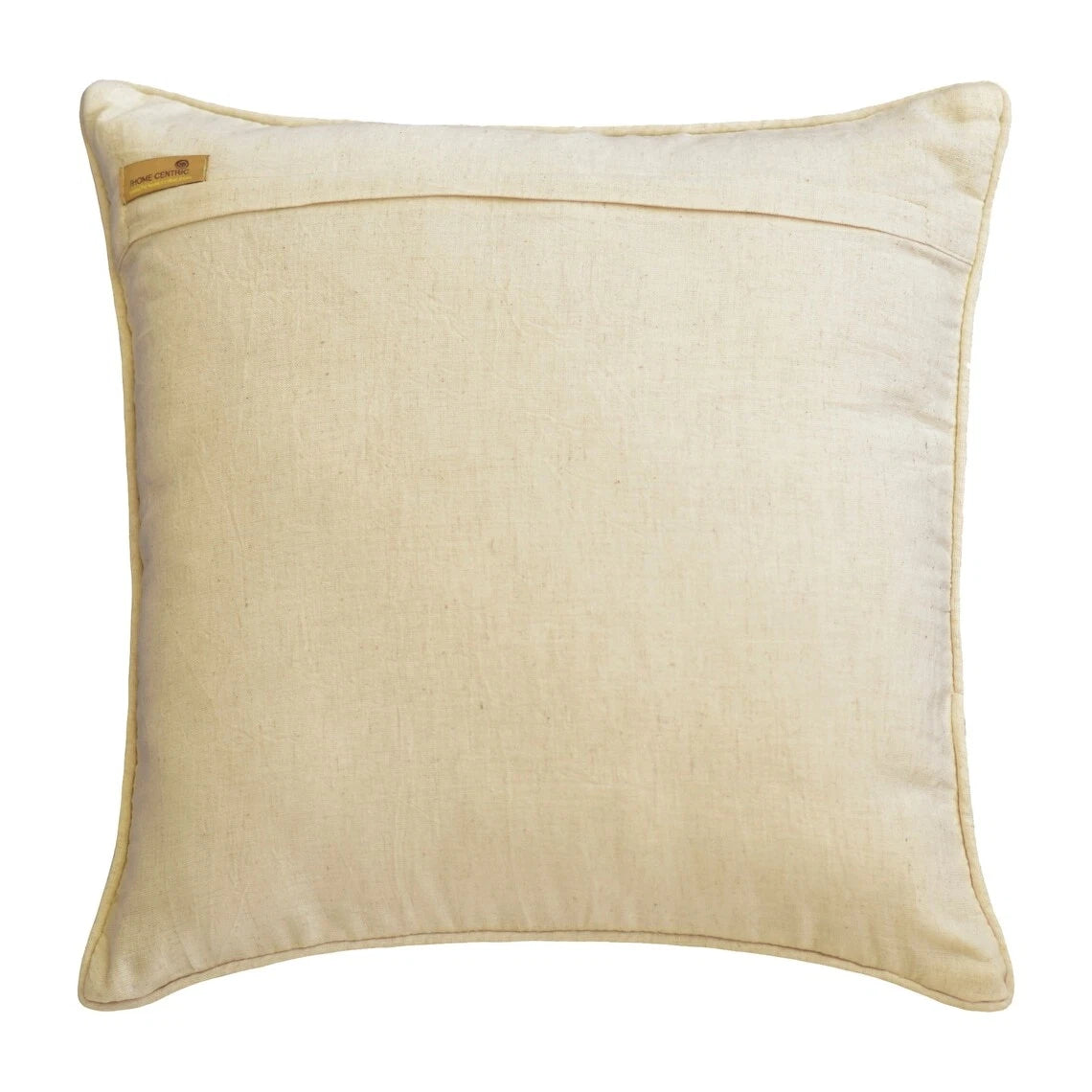 Square Couch Cushion Cover Ivory 16"x16", Bed Decor Linen - Shabby Chic Love