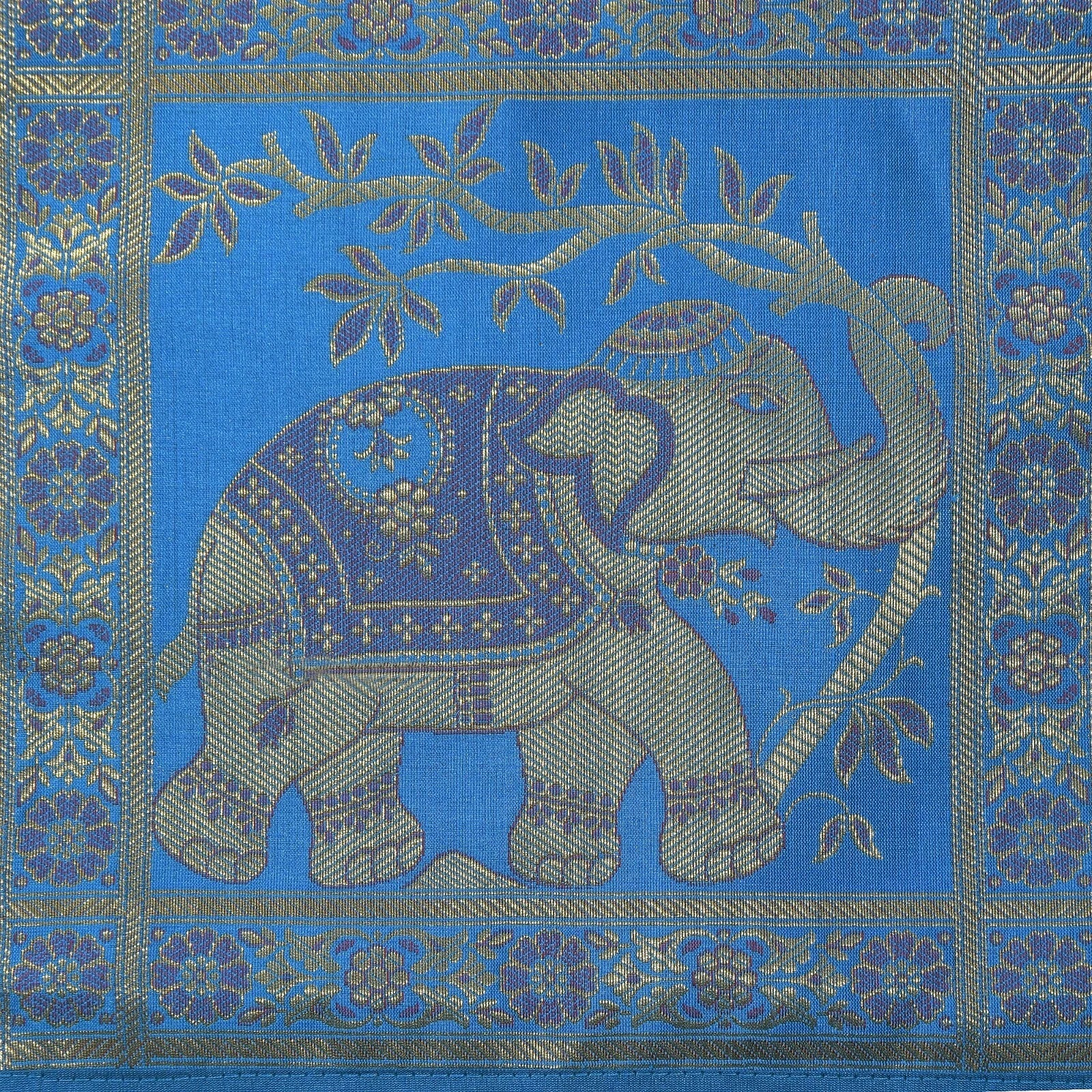 Elephant Brocade Pillow Case Cover Indien Bedding Sofa Cushion Cover Throw 12"