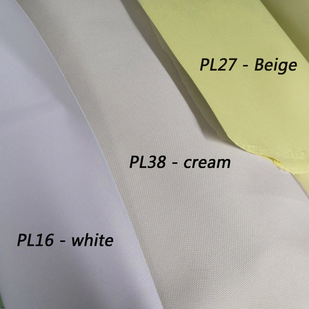 PL38-TAILOR MADE Cre-White Outdoor Waterproof Sun Umbrella Patio sofa seat cover