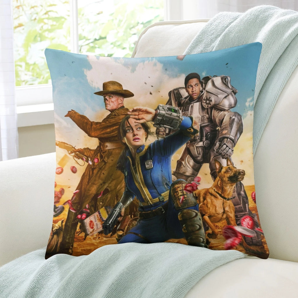Fallout TV Show Cushion Cover Cotton Linen Pillow Case Pillow Covers for Sofa