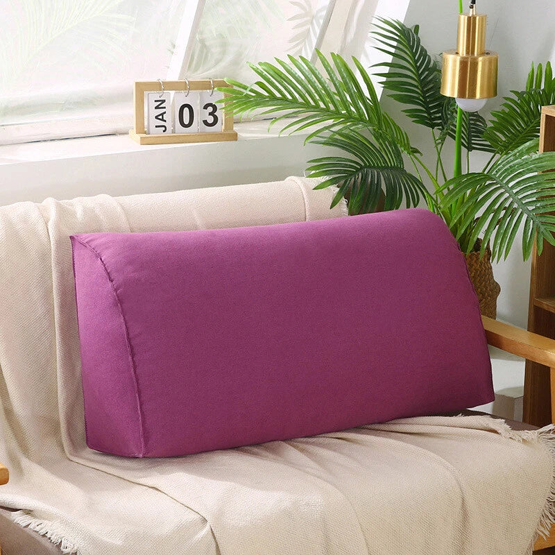 Pillowcase Sofa Back Cushion Seat Pad Cover Washable Bed Pillow Case Living Room