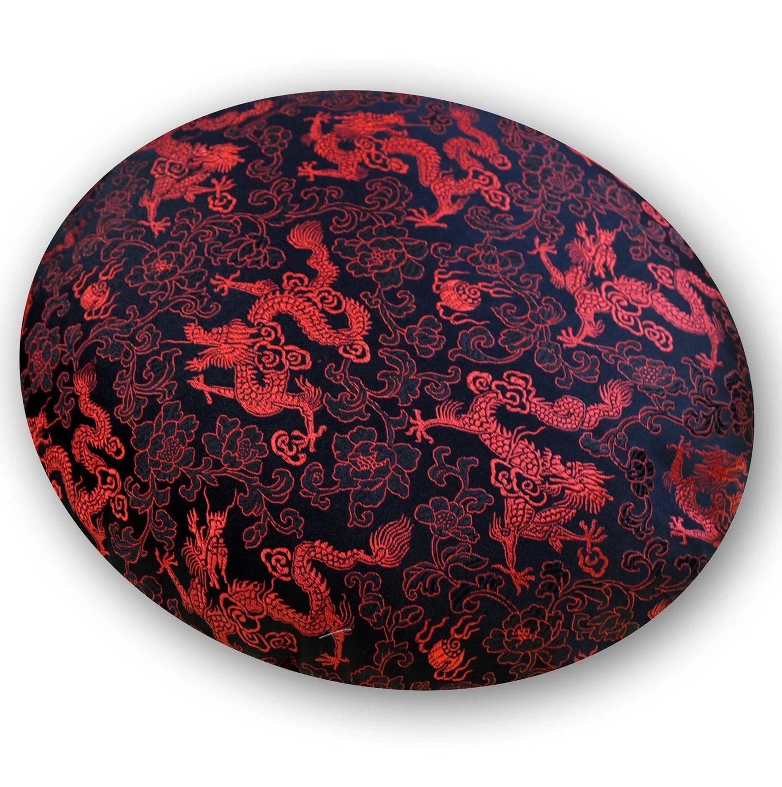 Round Shape Cover*Chinese Rayon Brocade Floor Chair Seat Cushion Case Custom*BL3