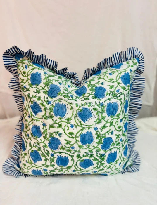 Throw Pillow Cover Cushion Case Ruffle Cotton Soft Sofa Chair Bed Home Decor New