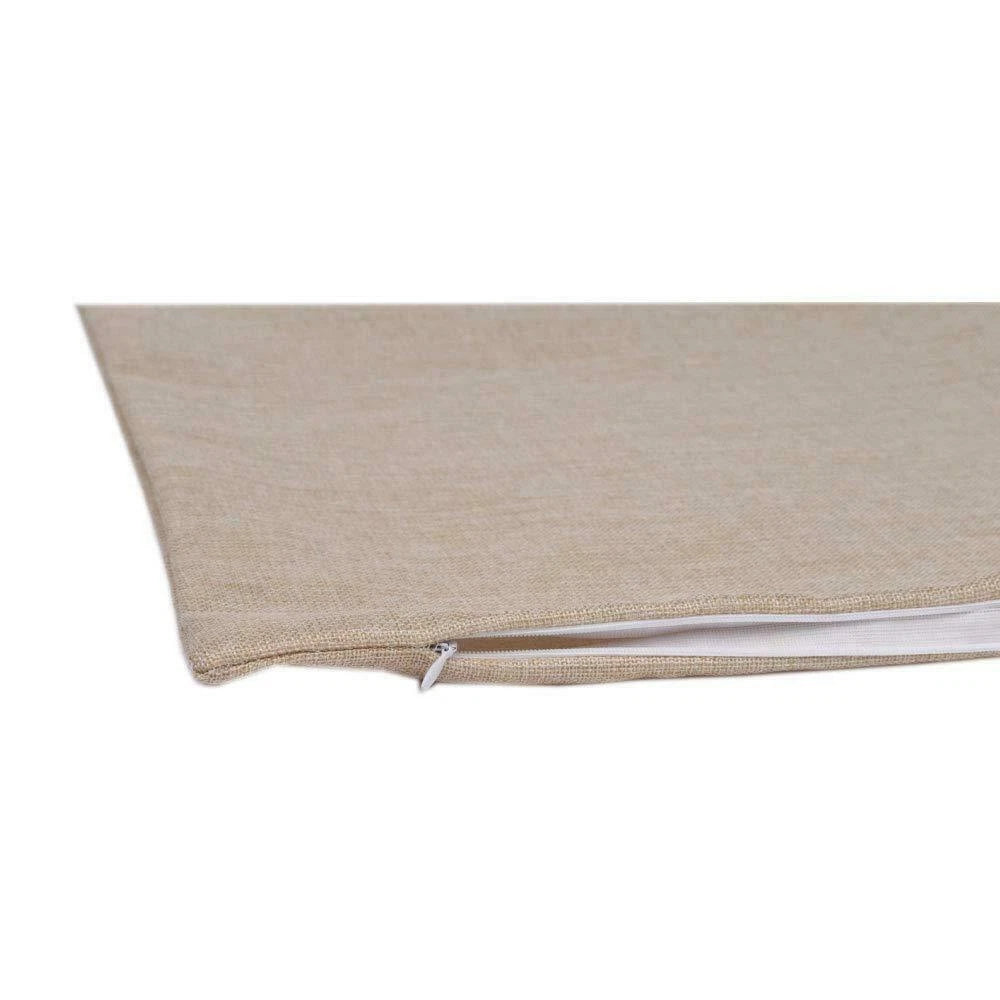 16"/18"/20" Linen Sublimation Blank Pillow Case Throw Cushion Cover Home Sofa