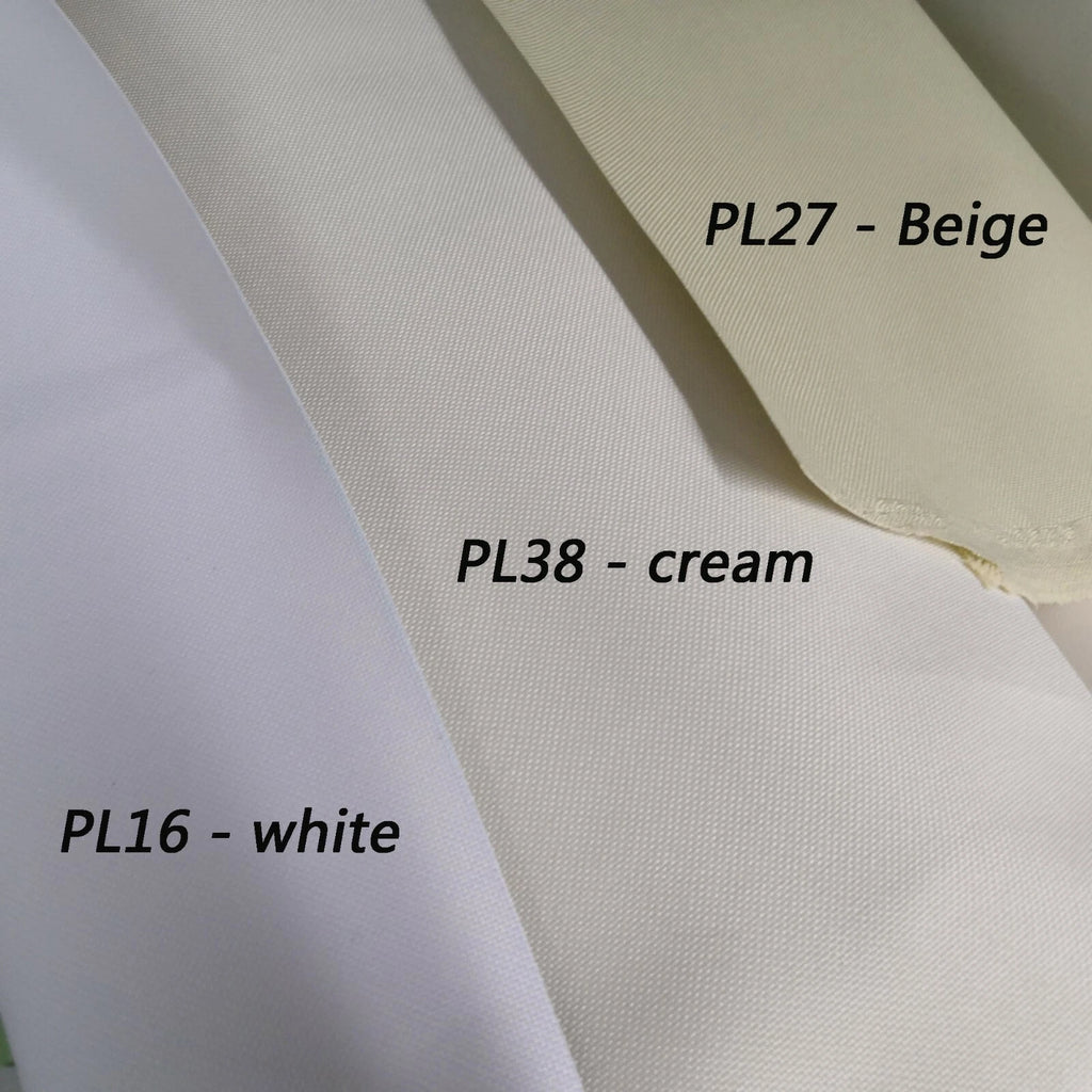 PL16 TAILOR MADE White Outdoor Waterproof Sun Umberlla Patio sofa seat cover