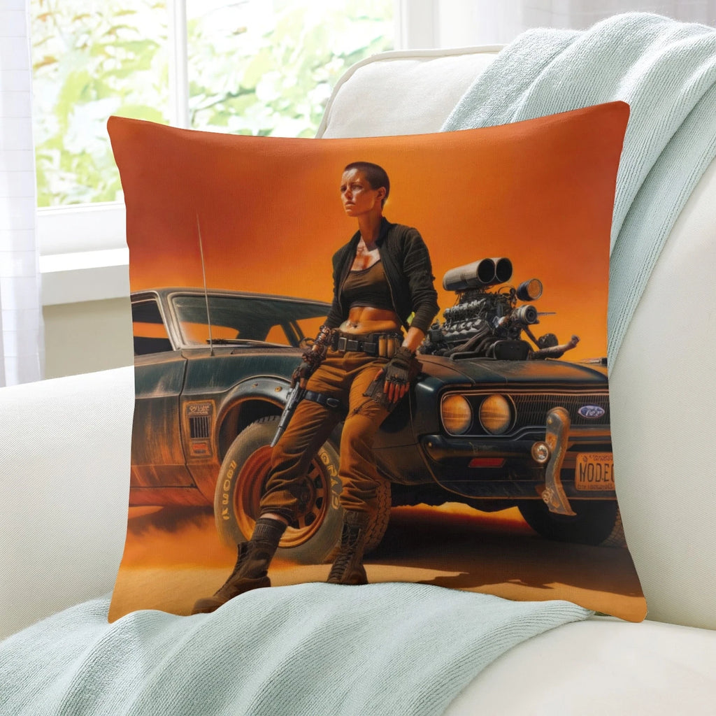 Mad Max Furiosa Cushion Cover Cotton Linen Pillow Case Pillow Covers for Sofa