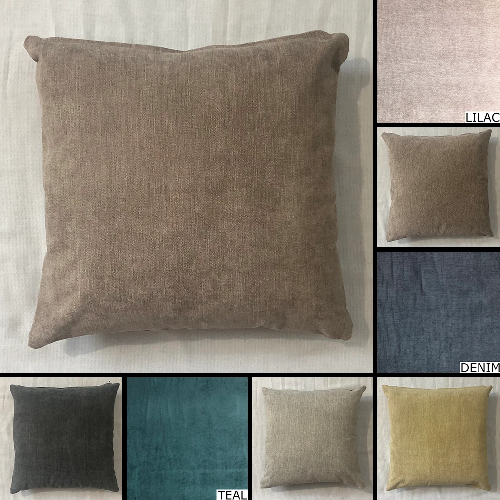 Premium Fernando Faux Suede Cushion Cover Handmade Pillow Case Sofa Bed Decor
