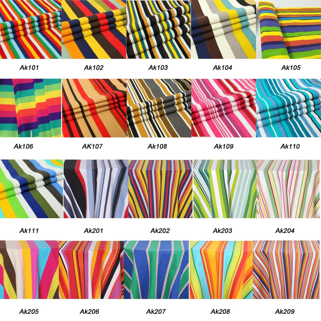 Tailor Made*COVER*Rainbow Strip Cotton Canvas Pillow Cushion Case Floor sofa*Ak3
