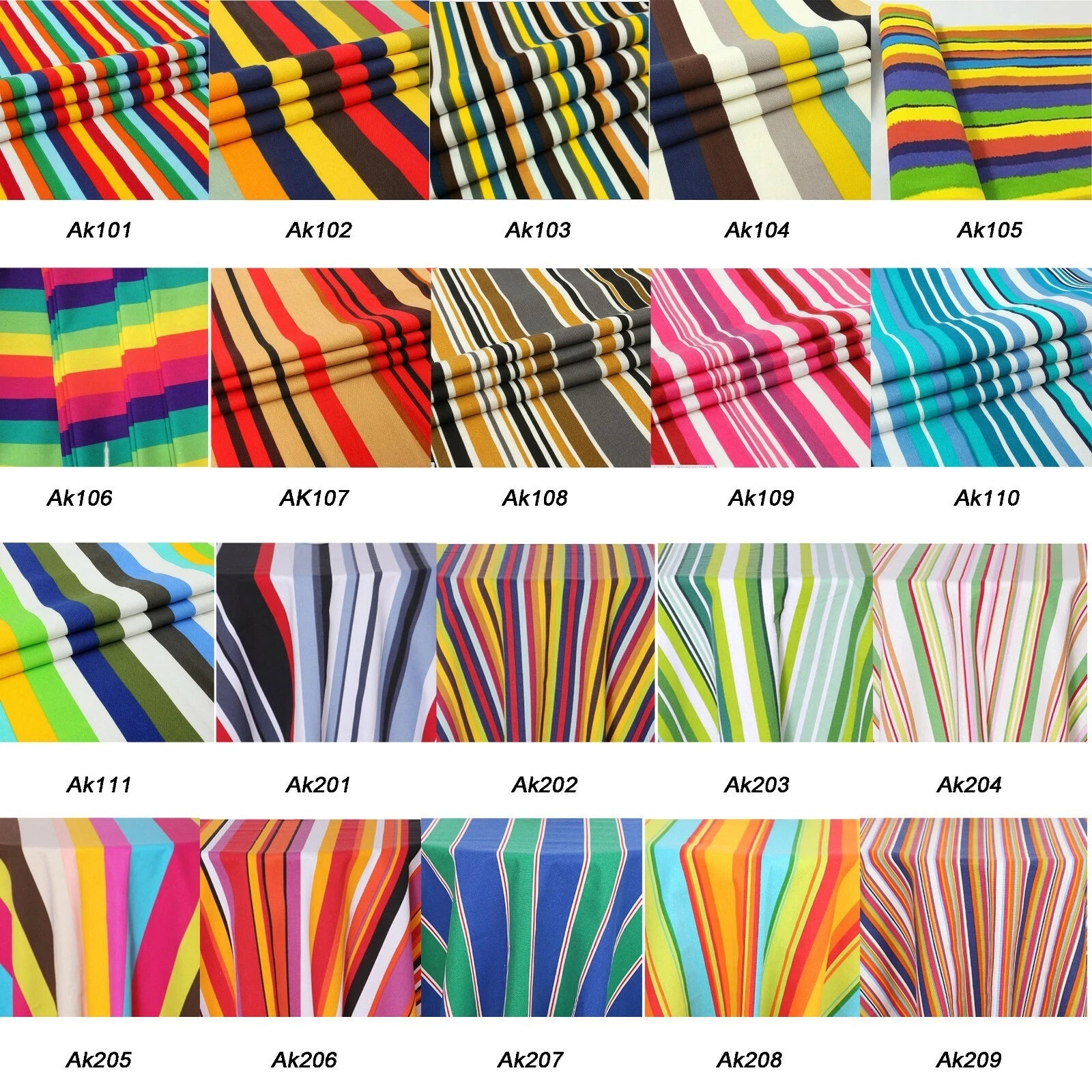Tailor Made*COVER*Rainbow Strip Cotton Canvas Pillow Cushion Case Floor sofa*Ak3