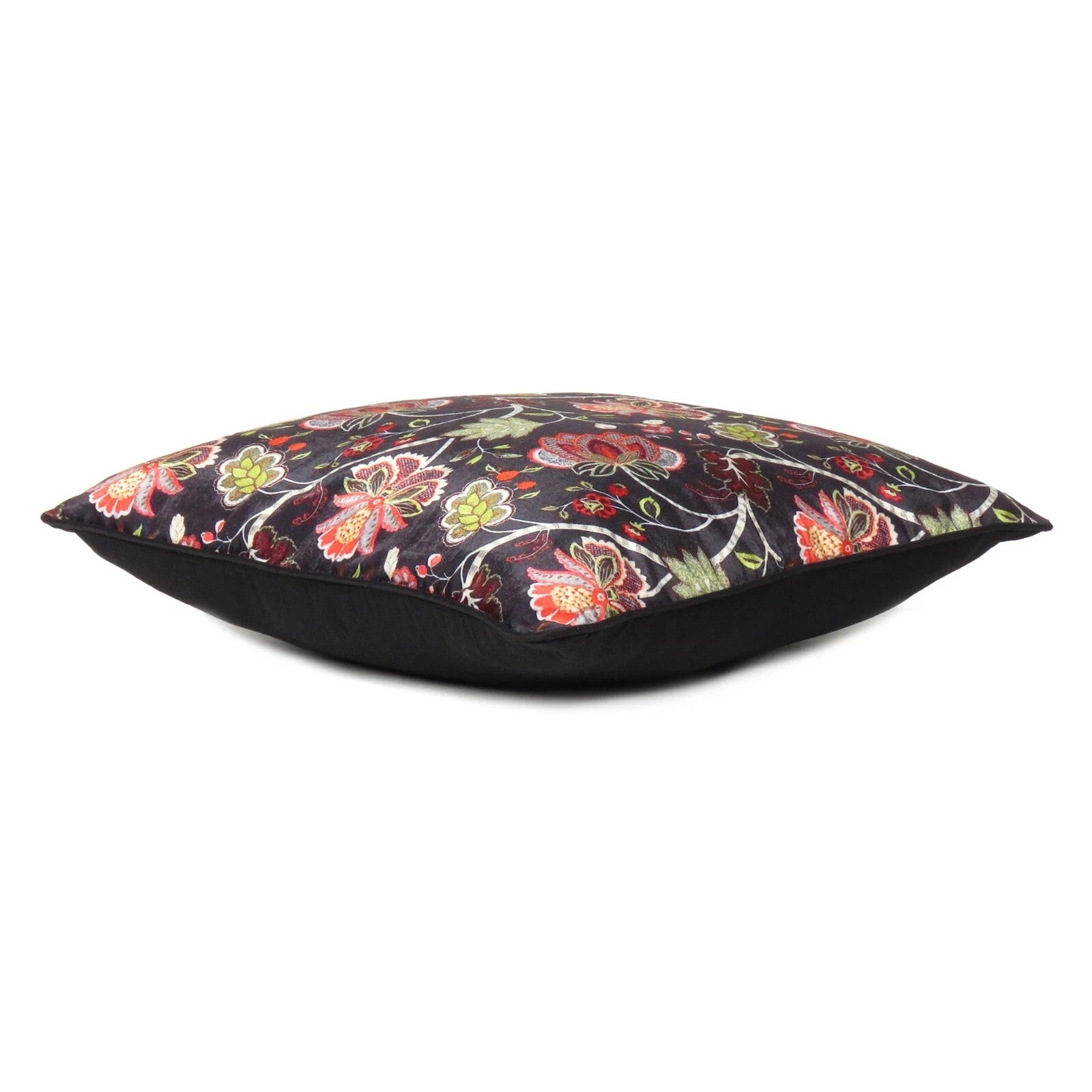 Velvet Cushion Cover Flower Print Throw Pillowcase Home Bed sofa Cozy Decorative