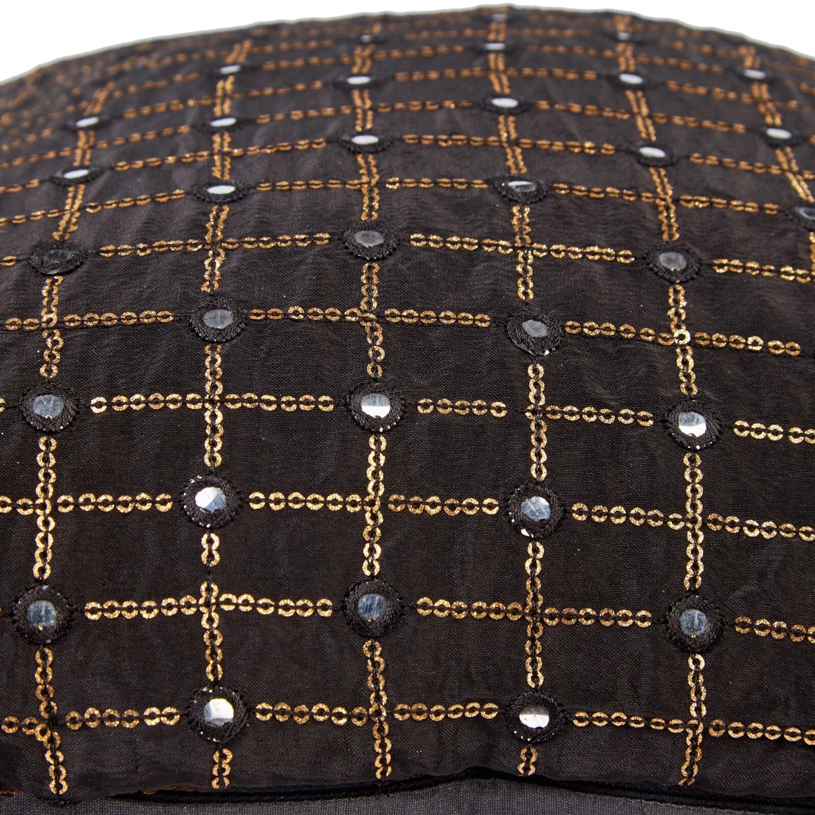 black pillow cover living room embroidered pillow cover designer couch pillow 2p
