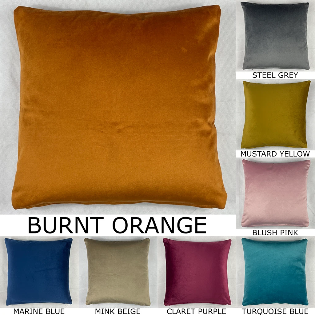 Premium Plush Velvet Cushion Cover Handmade Pillow Case Sofa Bed Home Decor