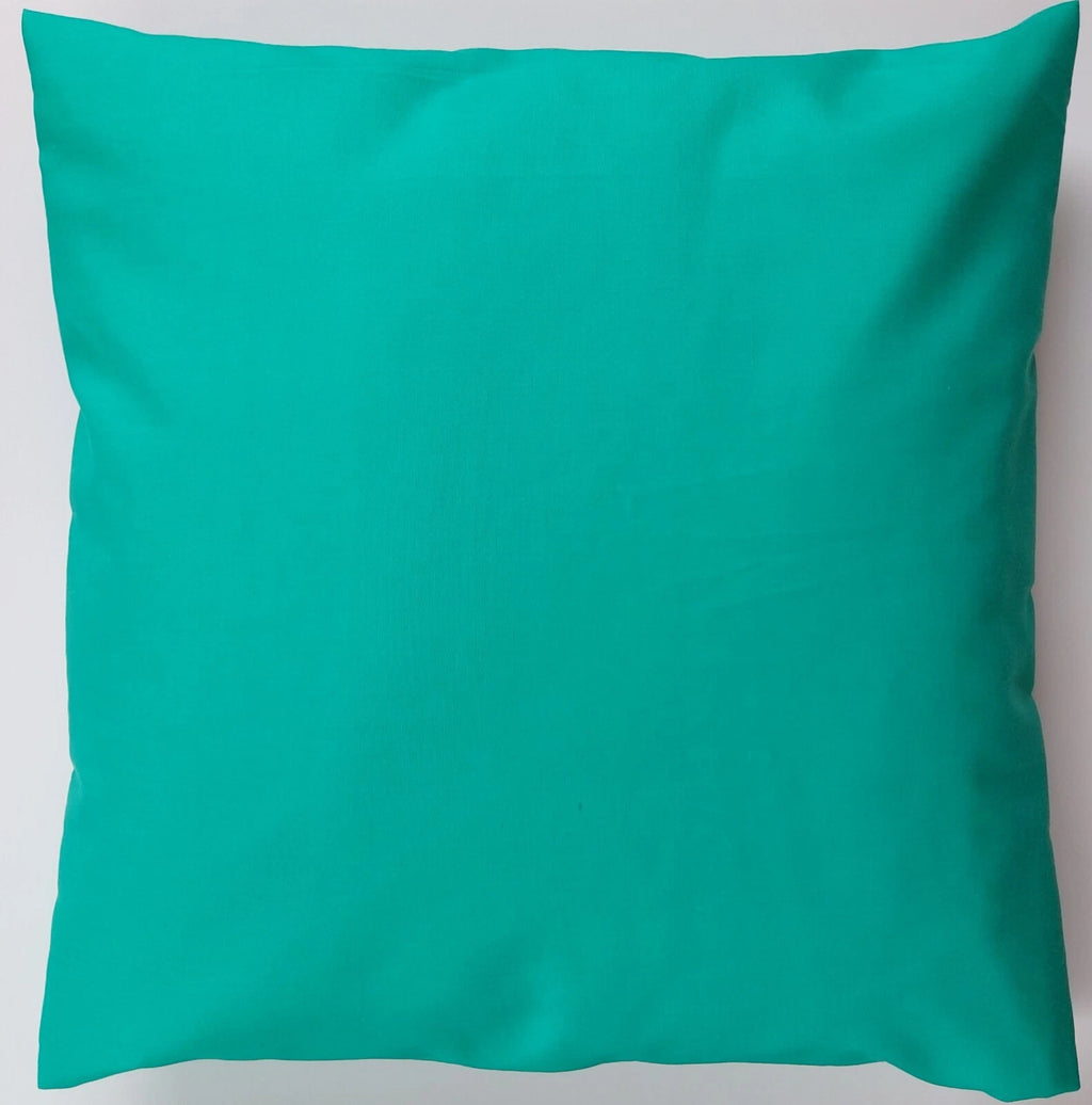 Plain Polycotton Cushion Covers 10" to 24" Sofa Bed Throw Scatter Pillow Case UK