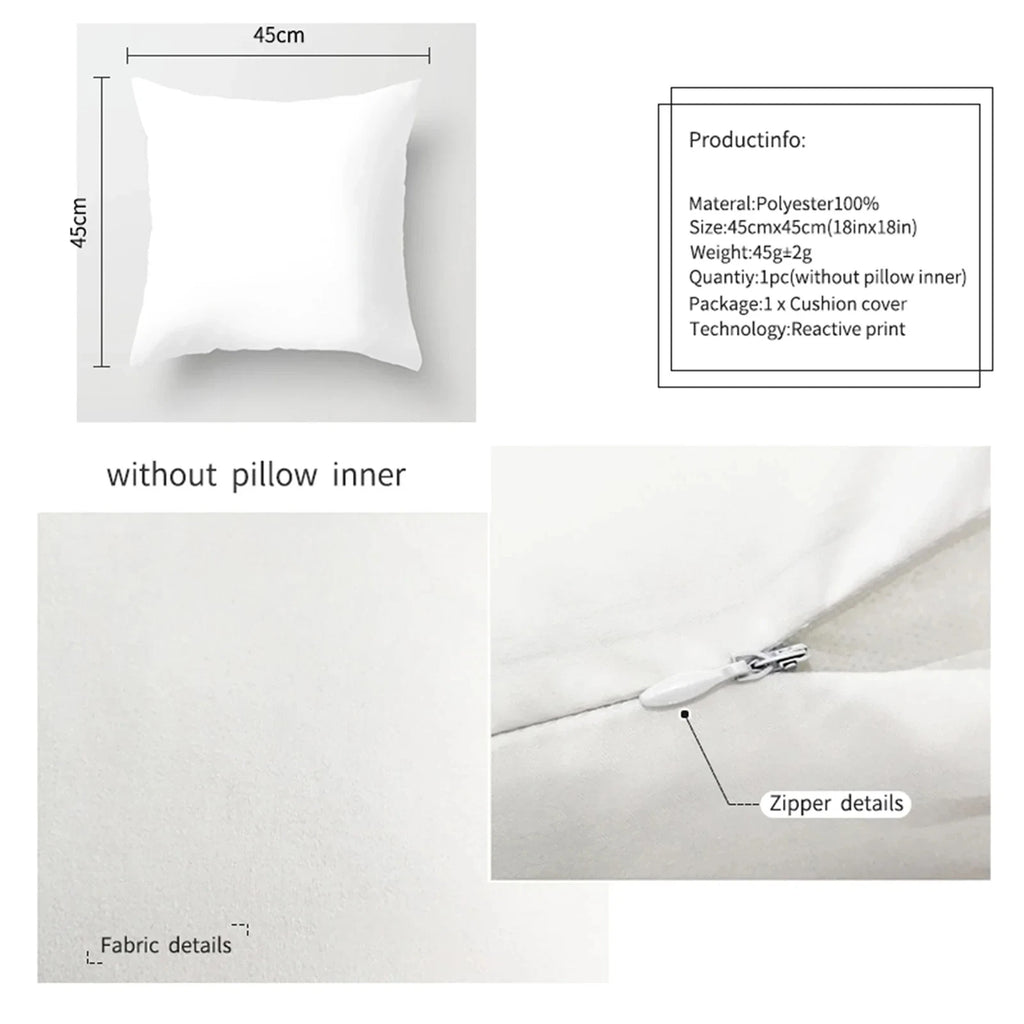 Ramadan Decoration Pillowcase Mosque Muslim Pillow Family Sofa Bed Eid Mubarak