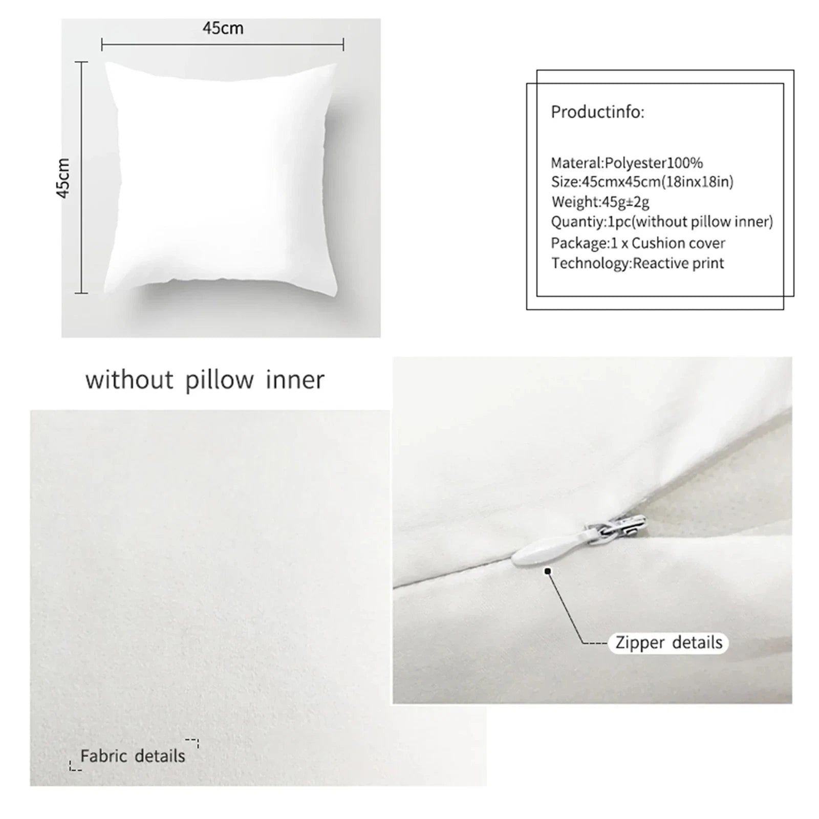 Ramadan Decoration Pillowcase Mosque Muslim Pillow Family Sofa Bed Eid Mubarak