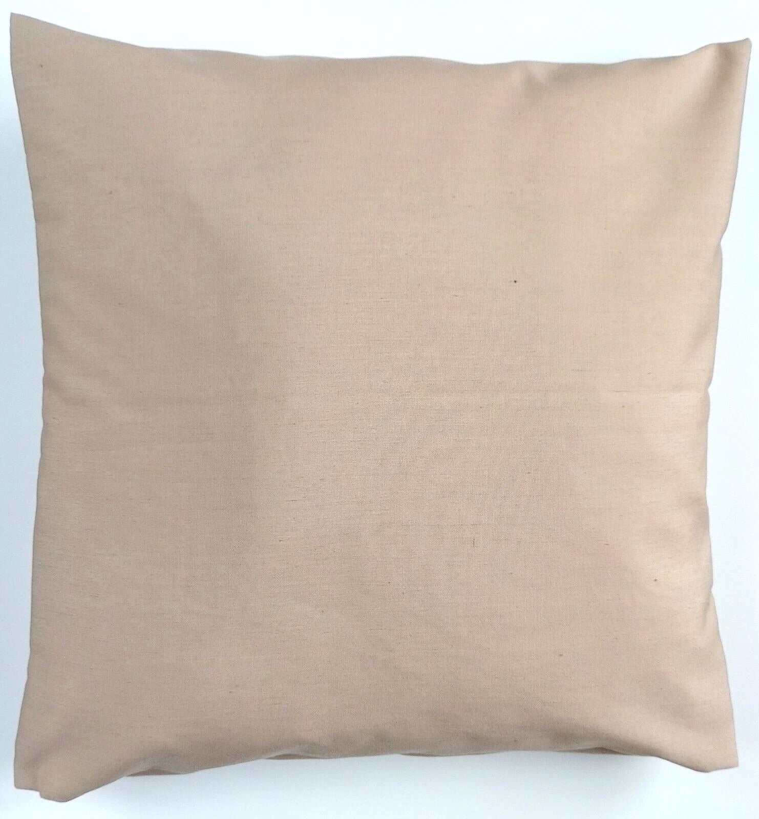 Plain Polycotton Cushion Covers 10" to 24" Sofa Bed Throw Scatter Pillow Case UK