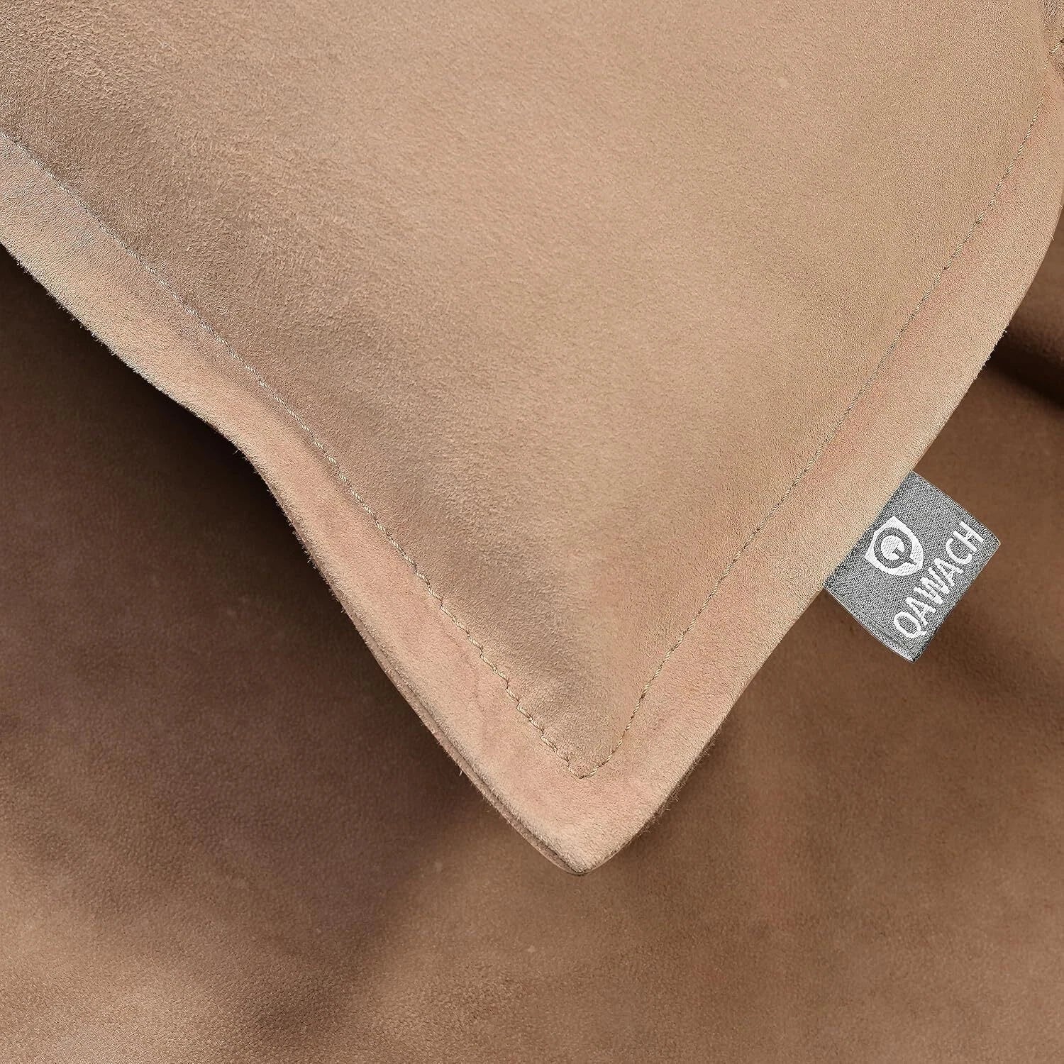 Luxurious lambskin Dusty Beige Box pillowcase Sofa Cushion & Living & Bed Room