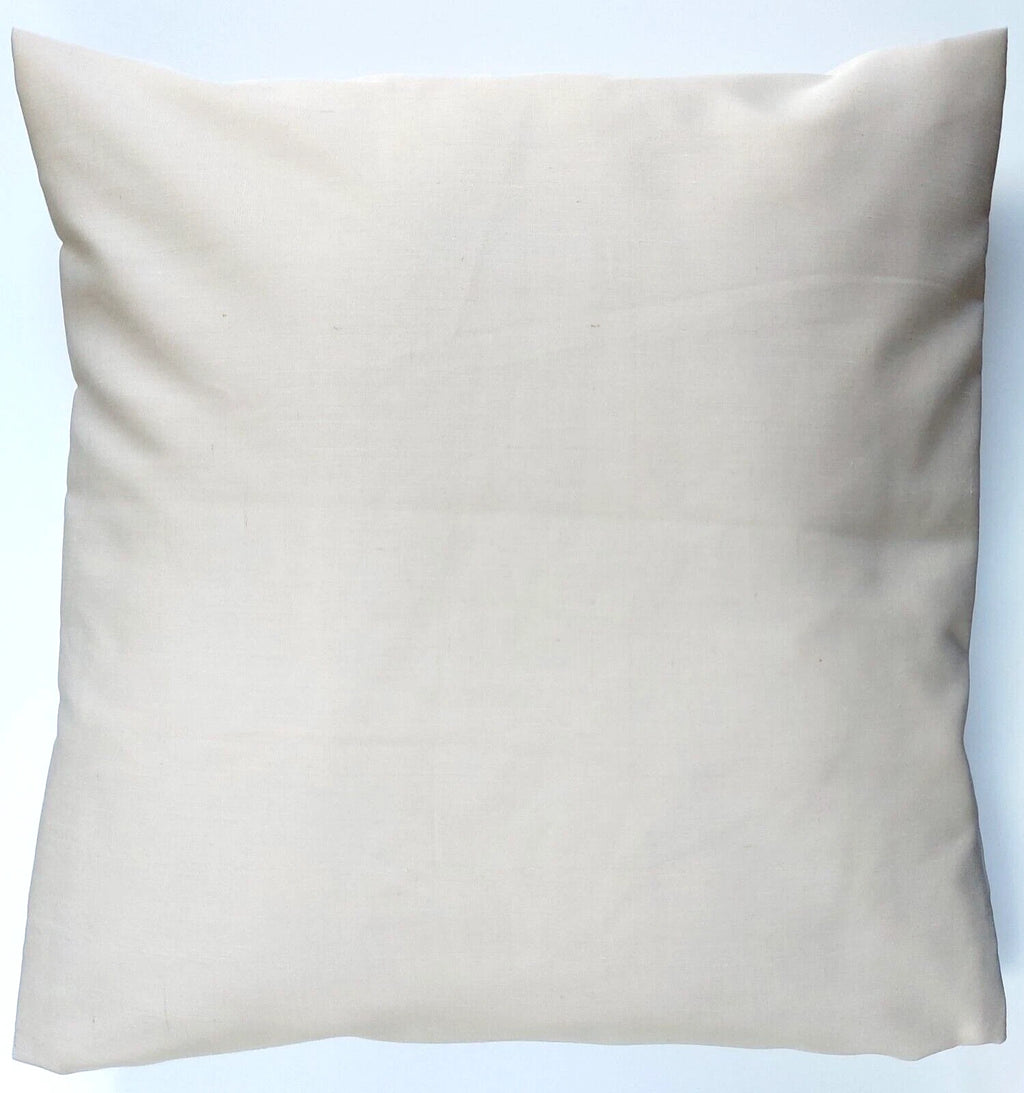 Plain Polycotton Cushion Covers 10" to 24" Sofa Bed Throw Scatter Pillow Case UK