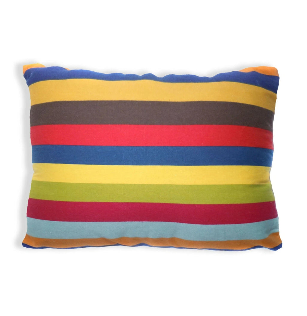 Tailor Made*COVER*Rainbow Strip Cotton Canvas Pillow Cushion Case Floor sofa*Ak3