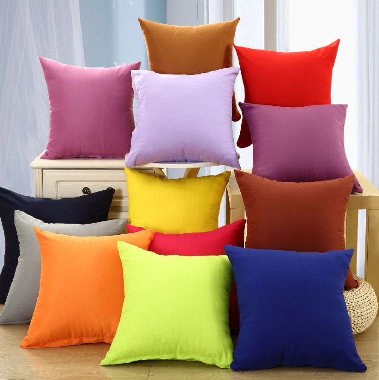 Square Home Sofa Decor Pillow Cover Case Cushion Cover Size 16" 18" 20" 24"