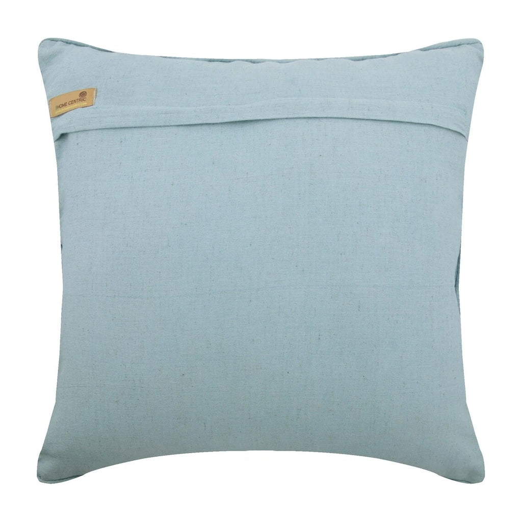 Decorative Sofa Cushion Case Blue 16"x16", Bed Decor Denim Fabric - Maple Gold