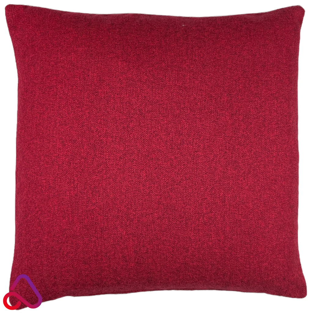 Herringbone Tweed Cushion Cover Wool Like Pillow Case Decor Sofa Bed Chair Back