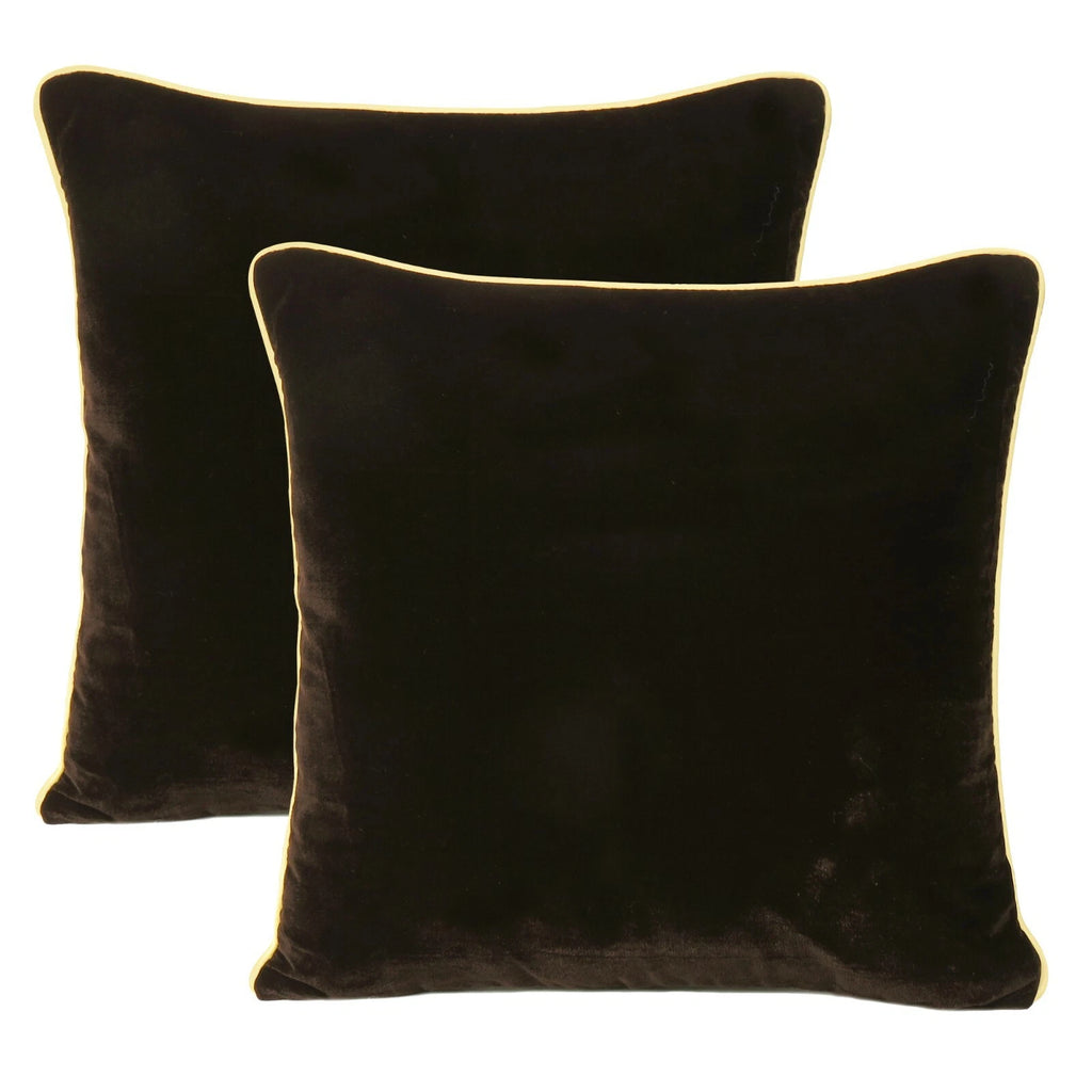 Decorative Velvet Cushion Cover Cozy Couch Zipper Throw Pillowcase Home Decor