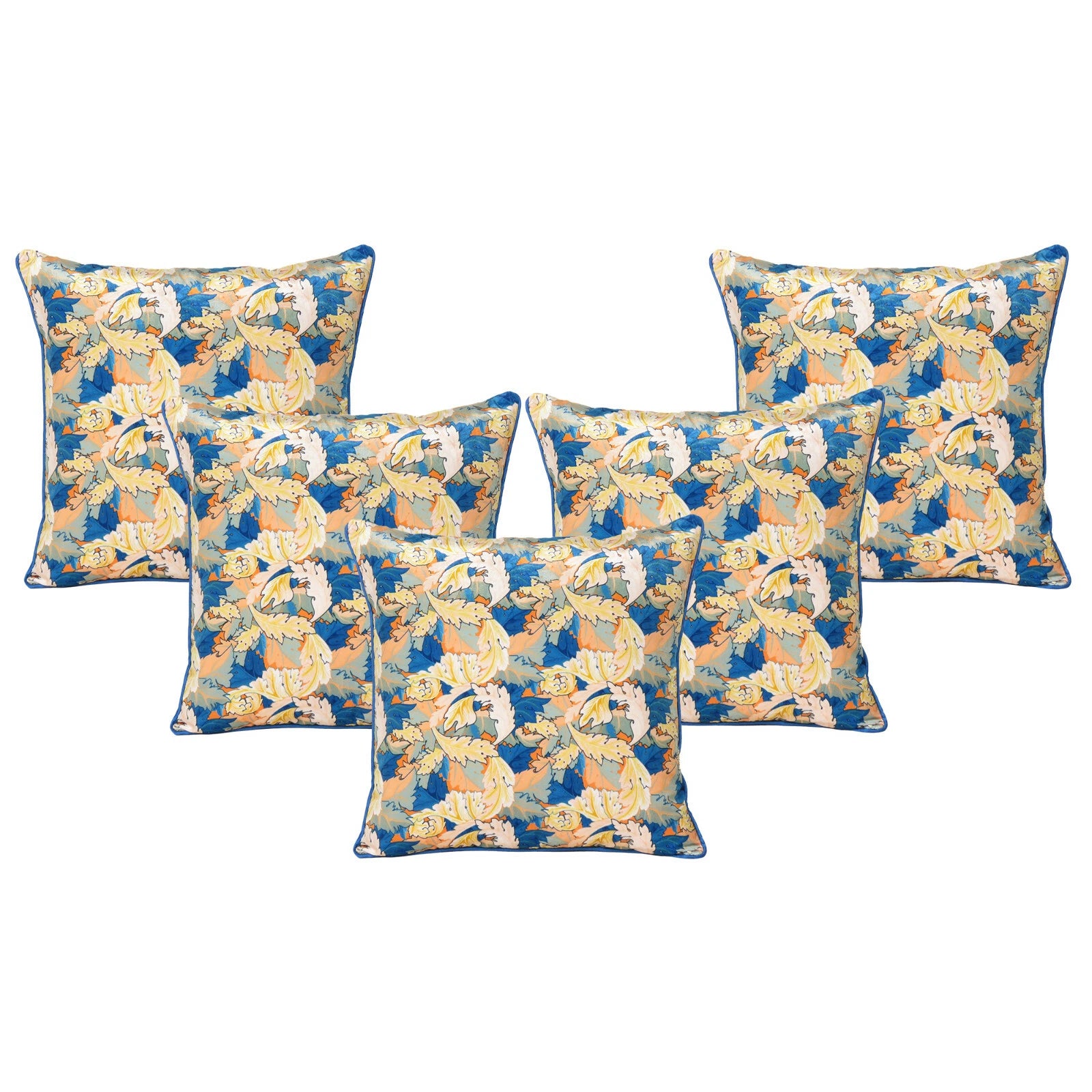 Velvet Pillowcase Cover Home Sofa Bed Decorative Cushion Covers Soft Pillows 5Pc