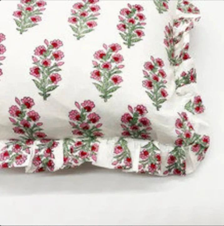 Throw Pillow Cover Cushion Case Ruffle Cotton Soft Sofa Chair Bed Home Decor New