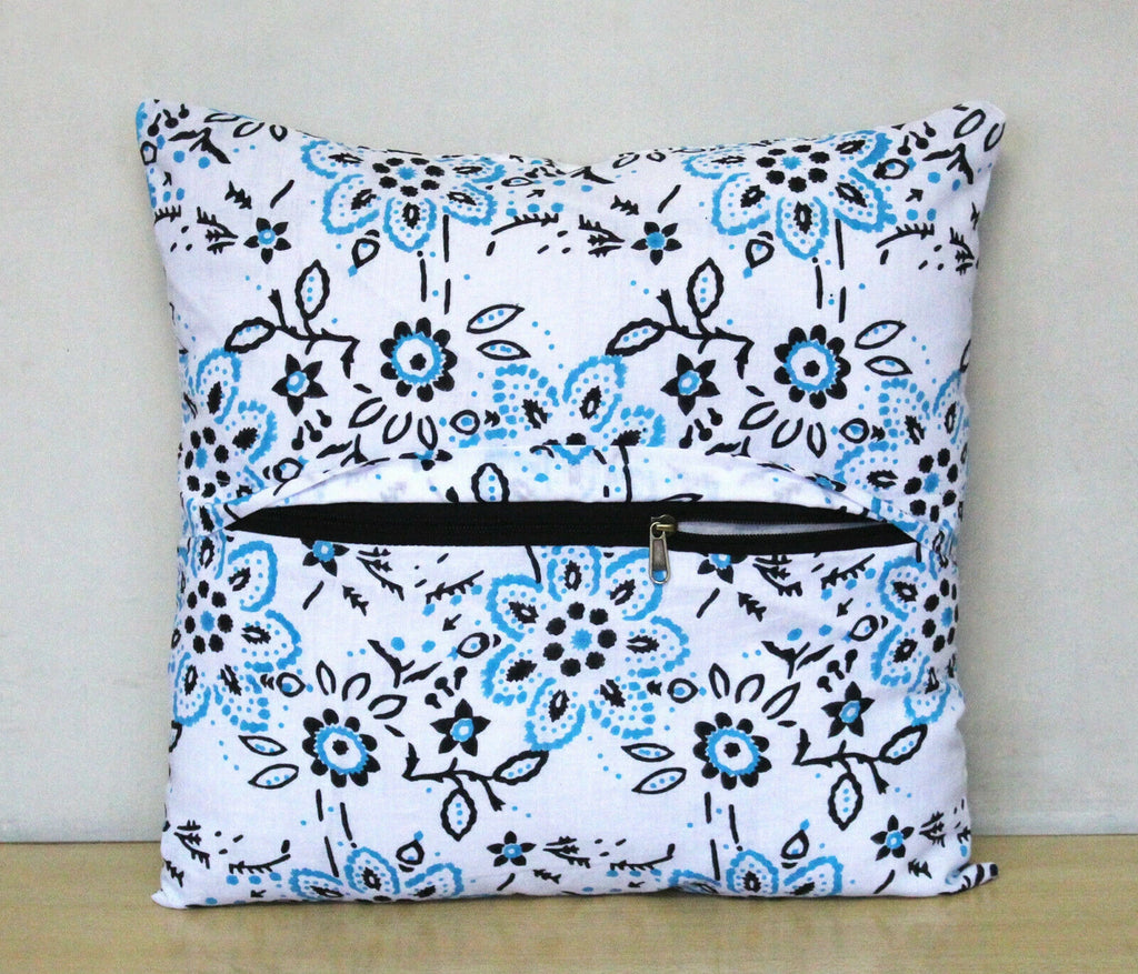 Set Of 2 Cotton Cushion Cover Mandala Couch Pillow Cases Home Decorative Pillows
