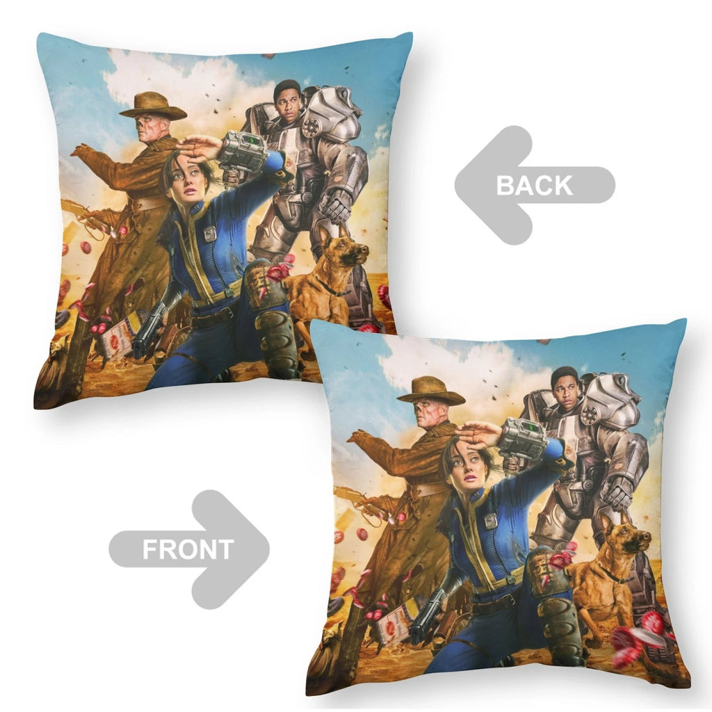 Fallout TV Show Cushion Cover Cotton Linen Pillow Case Pillow Covers for Sofa
