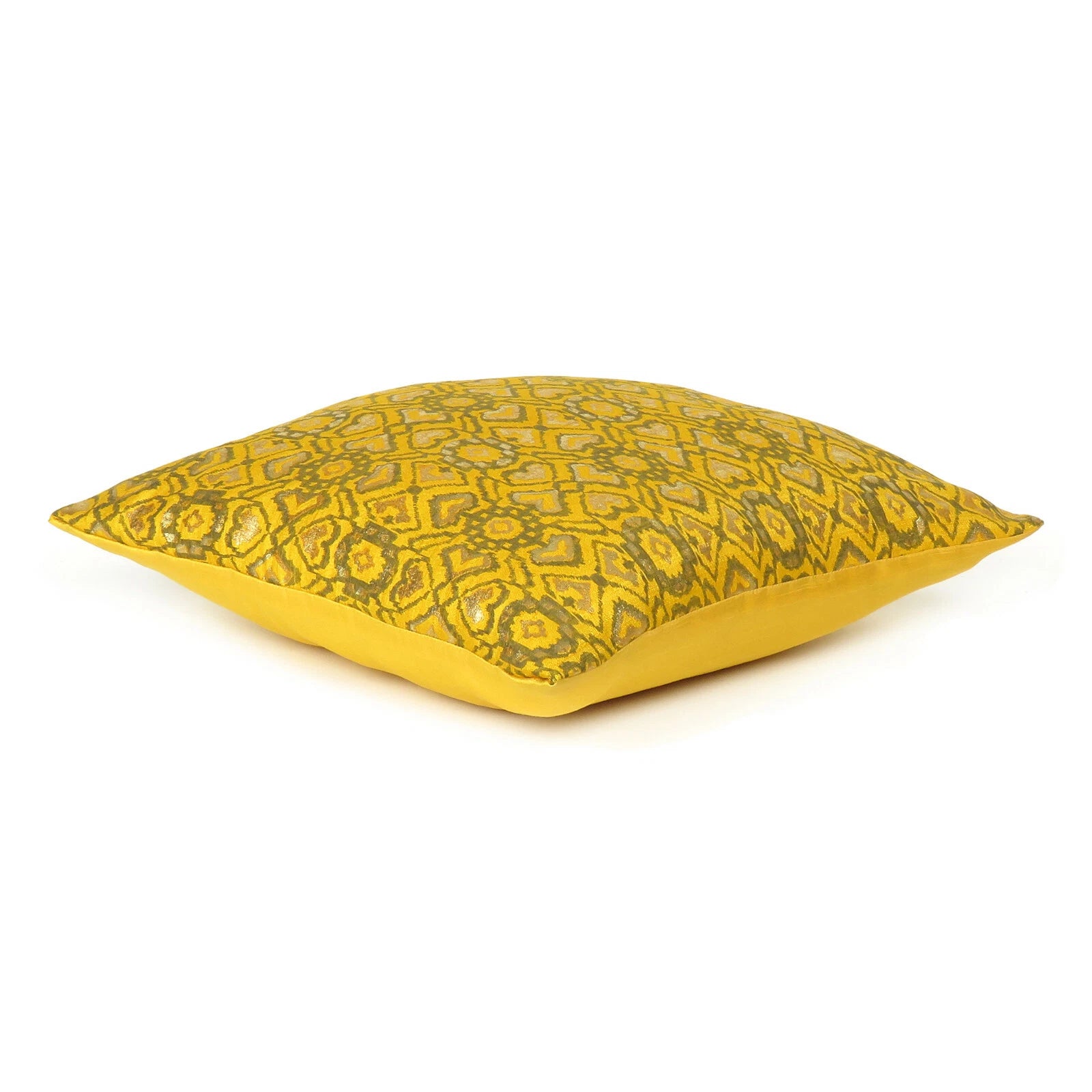 Throw Cushion Cover Square Yellow Pillow Case Sofa Car Waist Cases Home Decor