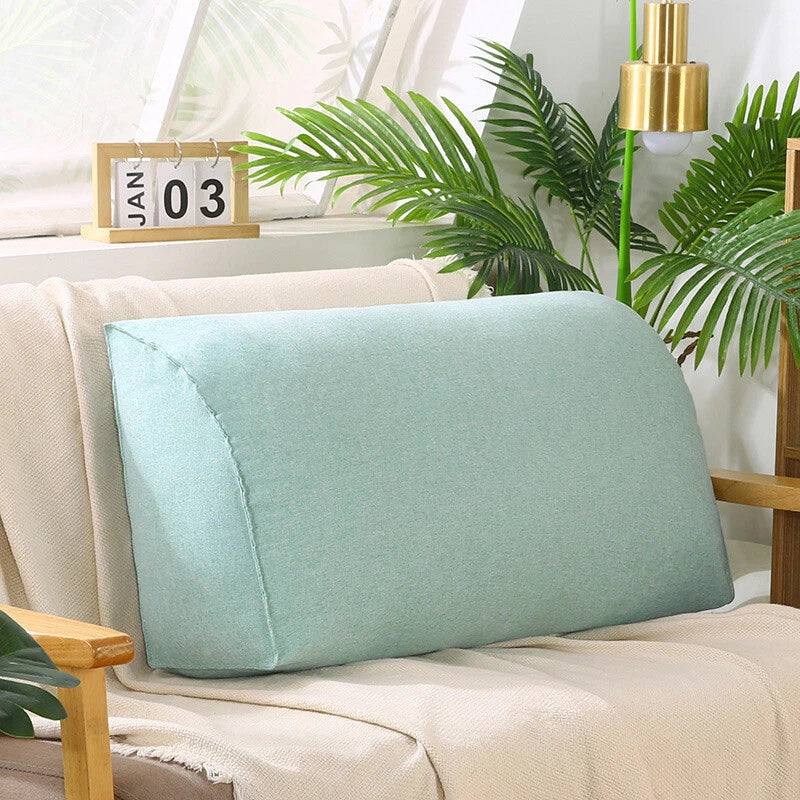 Pillowcase Sofa Back Cushion Seat Pad Cover Washable Bed Pillow Case Living Room
