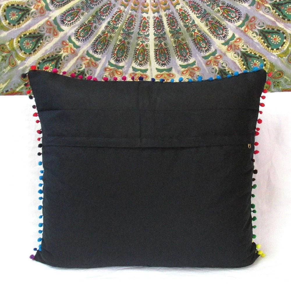 Set Of 2 Cotton Cushion Cover Mandala Couch Pillow Cases Home Decorative Pillows